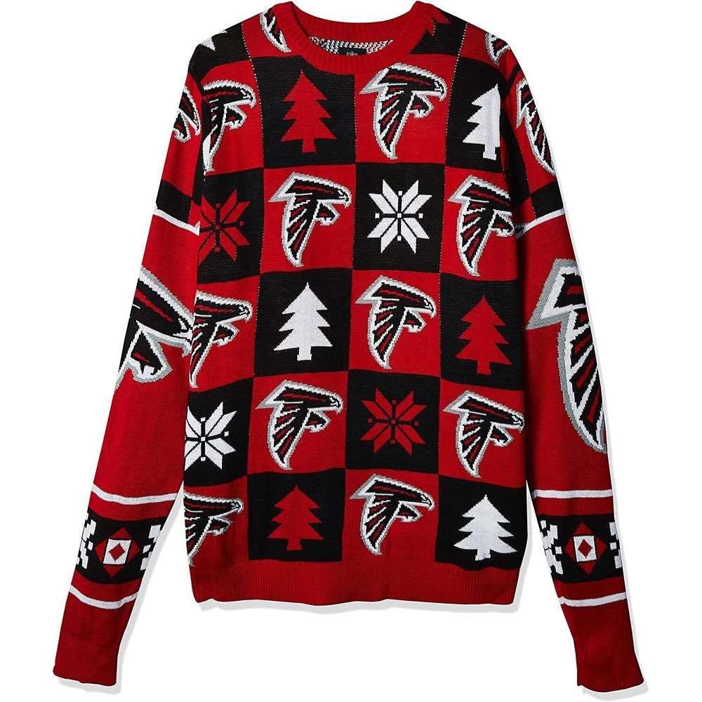 NEW FOCO NFL Men's Atlanta Falcons Ugly Sweater Size Large